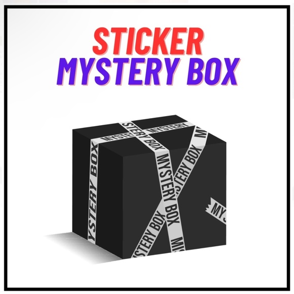 Other - 3 Rolls of Stickers Mystery Box